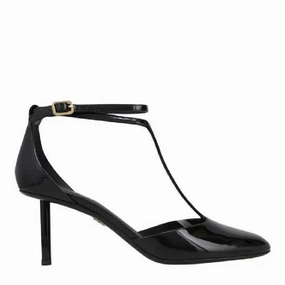 Ferragamo Ankle Strap Leather Shoe 