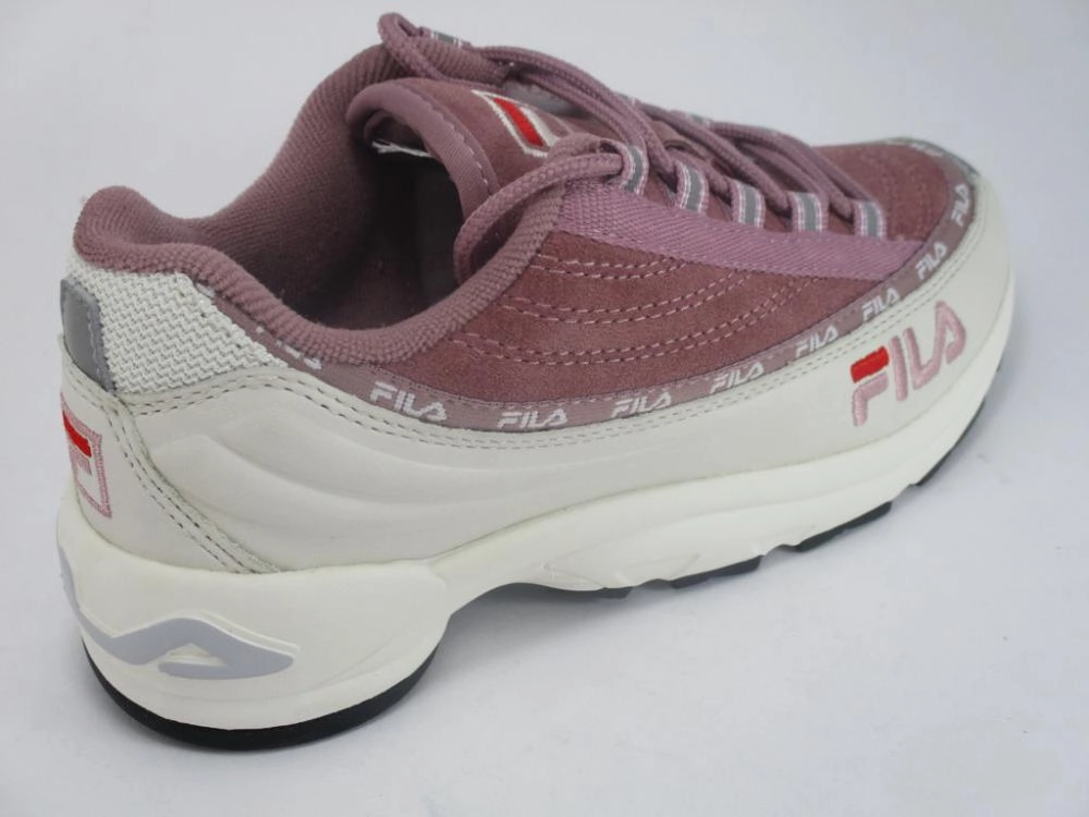 Fila scarpa sneakers da donna DSTR97 S 1010755.91E rosa bianco Wash Sneakers In Washing Machine
