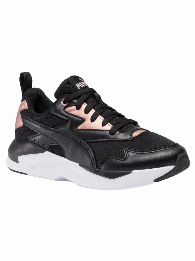 Puma scarpa sneakers da donna X-Ray Lite Metallic 374737 01 nero Club C Grounds Sneakers