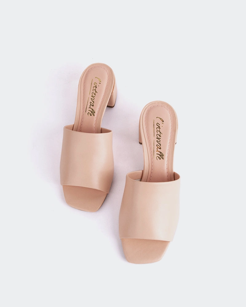 Beek Sandals Fortunata Pink Leather
