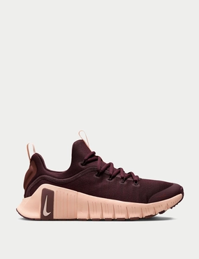 Free Metcon 6 Shoes - Burgundy Crush/Crimson Tint/Dark Pony Flex Tr 9 Lightweight Training Shoe