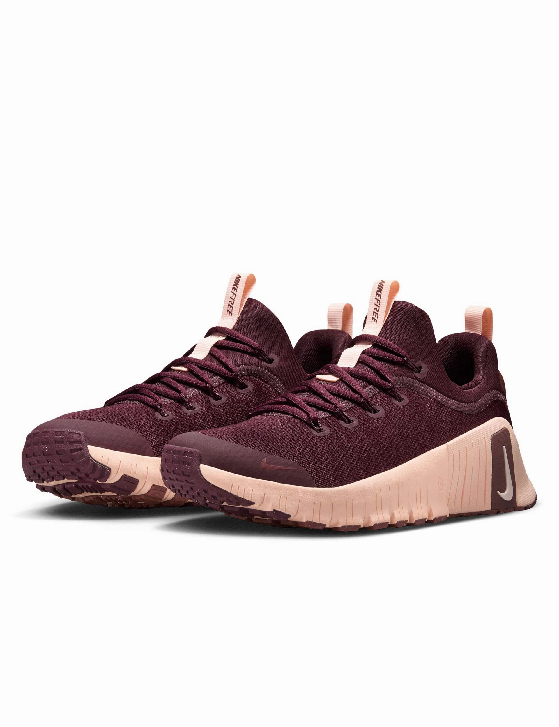 Free Metcon 6 Shoes - Burgundy Crush/Crimson Tint/Dark Pony Brooks Cross Trainer Shoes