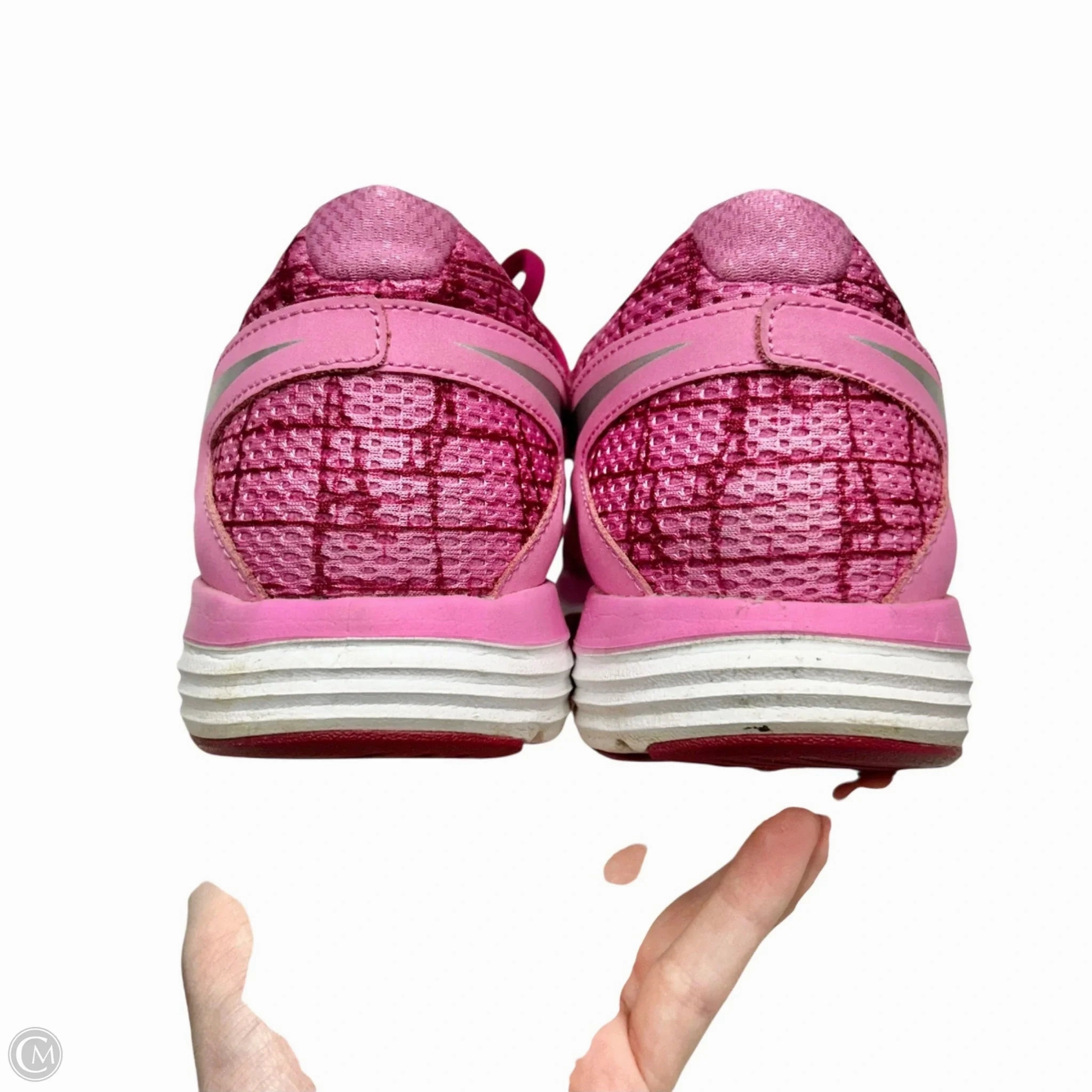 Nike Flyknit Running Shoes Shoes Athletic By Nike In Pink, Size: 9