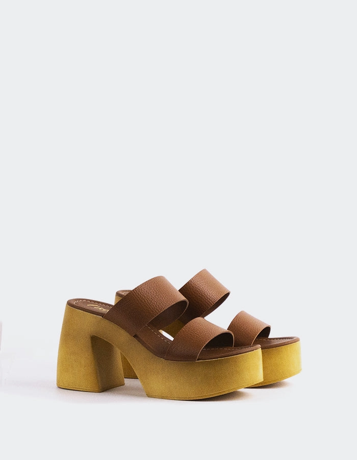 Vyronas Tan Leather Sandals Beach Resort