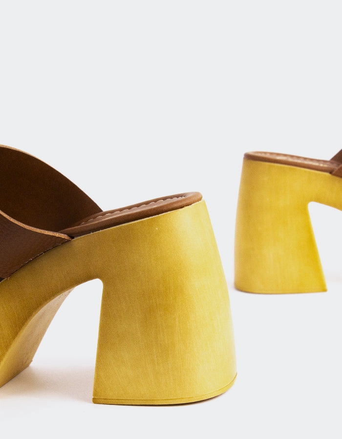 Vyronas Tan Leather Carters Sandals