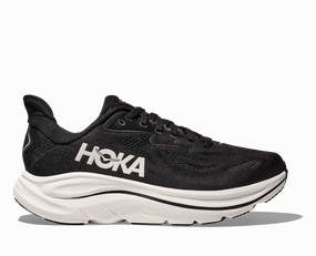 Running Shoes Test HOKA Women's Clifton 10 - BLACK / WHITE