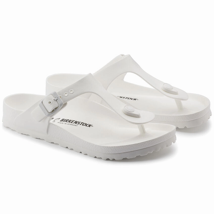 La Toc Spa Birkenstock Women's Gizeh EVA - White