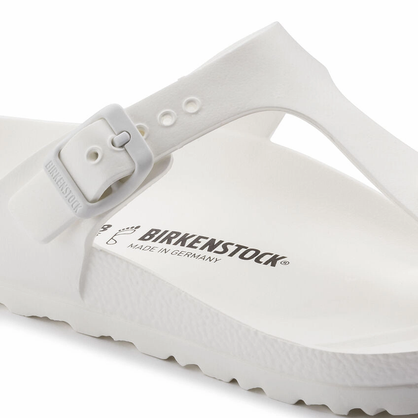 Sandals La Toc Location Birkenstock Women's Gizeh EVA - White