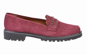 Celine Margaret Loafers Gab Hoove Burgundy