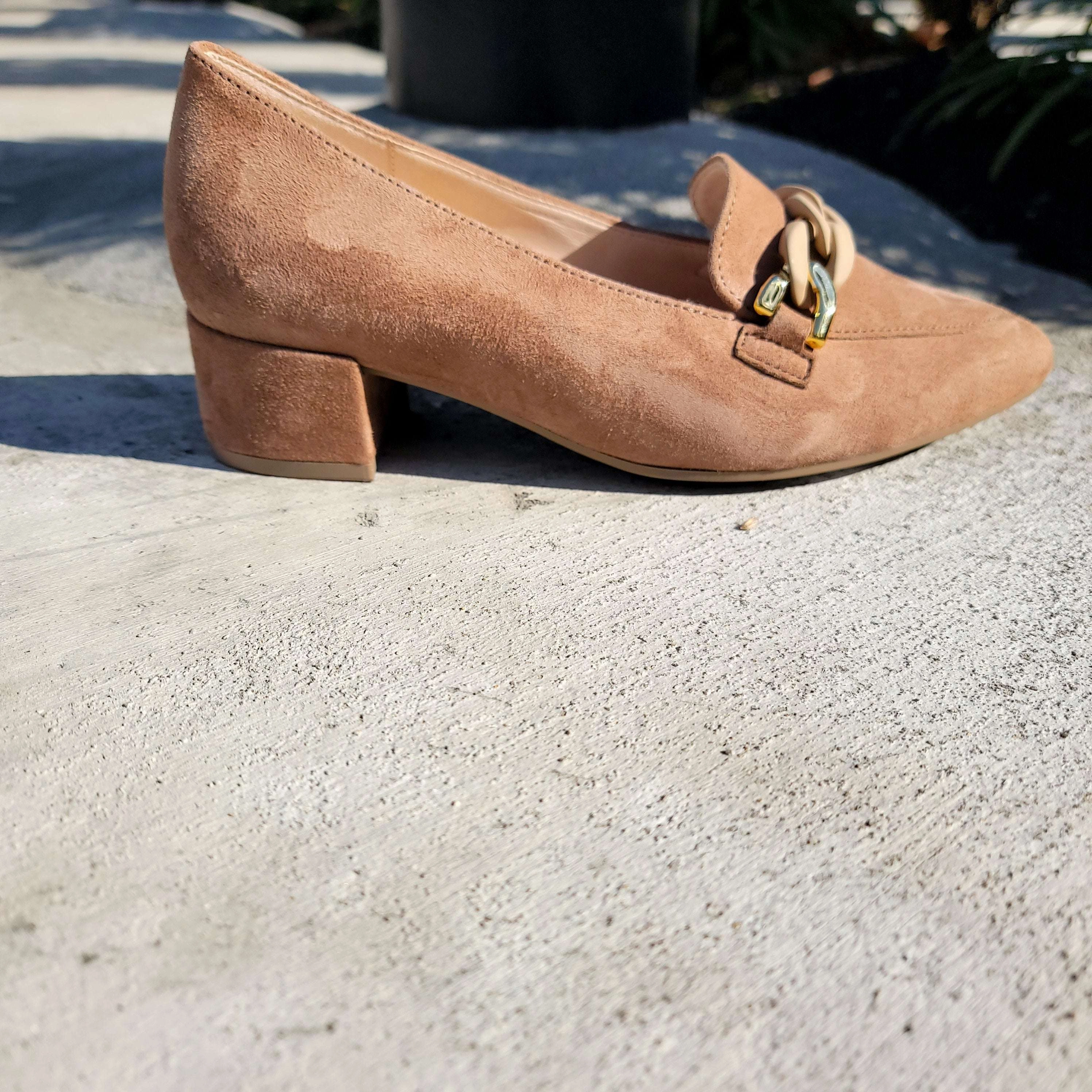 Gabor - 94.441 - Navy Suede or Taupe Suede Betsey Johnson Aron Loafers