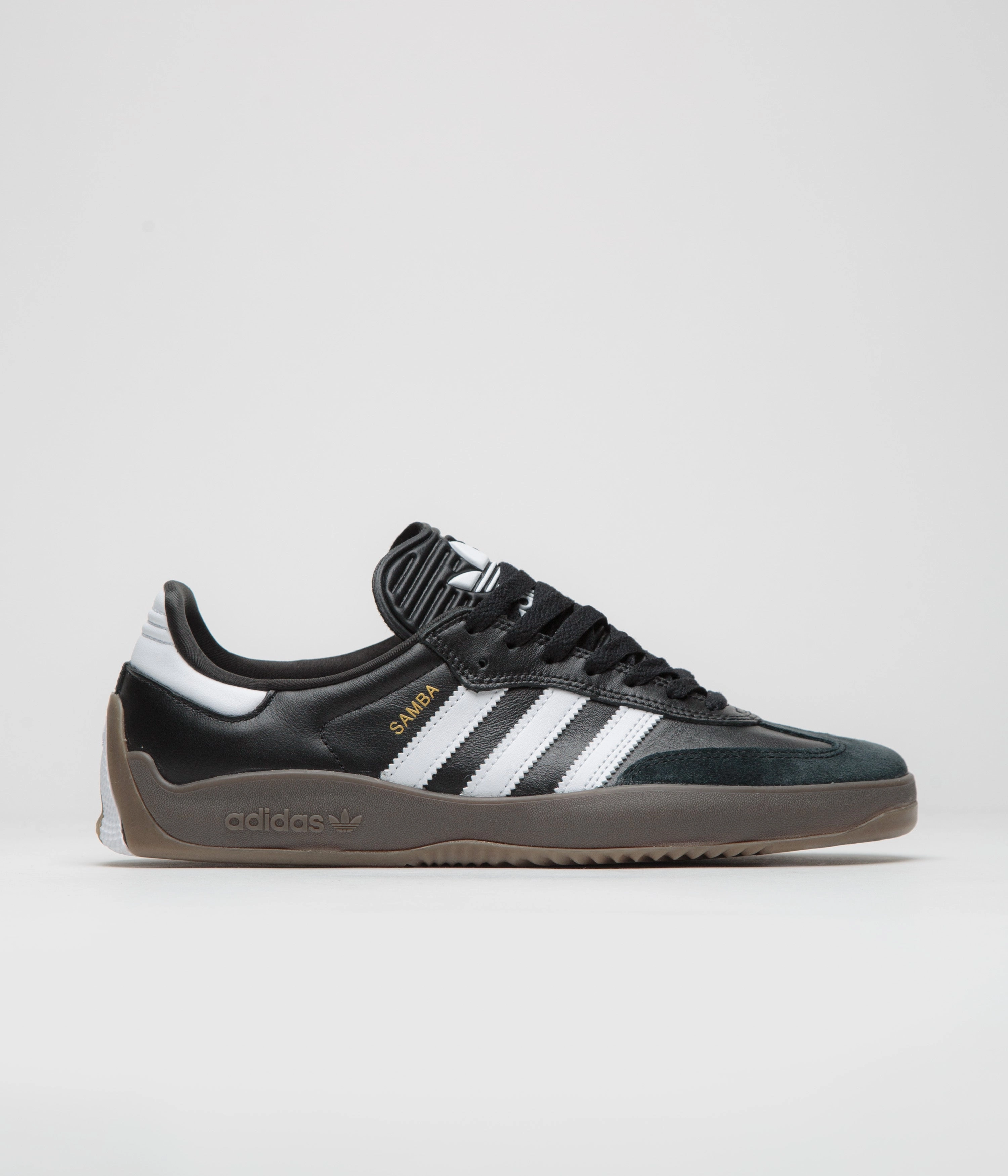 Adidas Puig Samba Shoes - Core Black / FTWR White / Gum Best Basketball Shoes Adidas