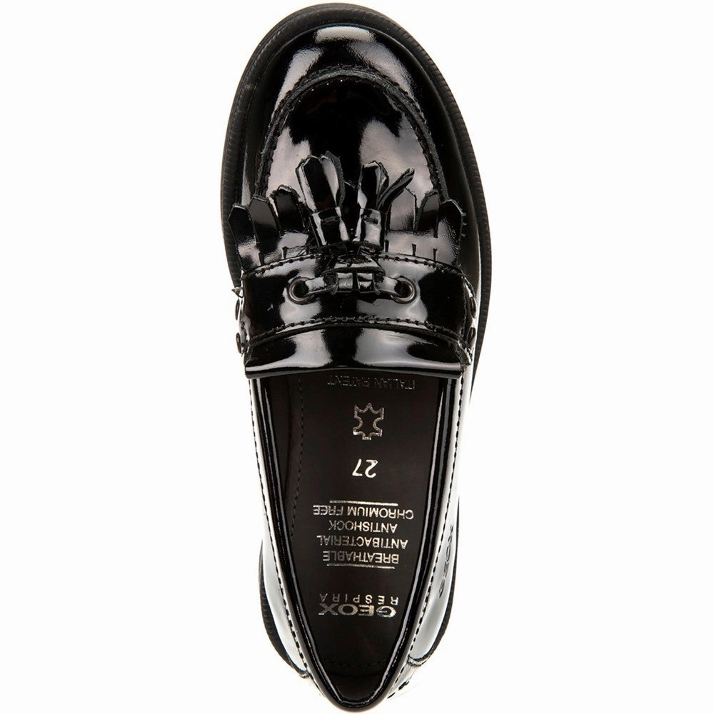 Geox J Agata A Slip On Senior School Shoes Cool Waterproof Shoes