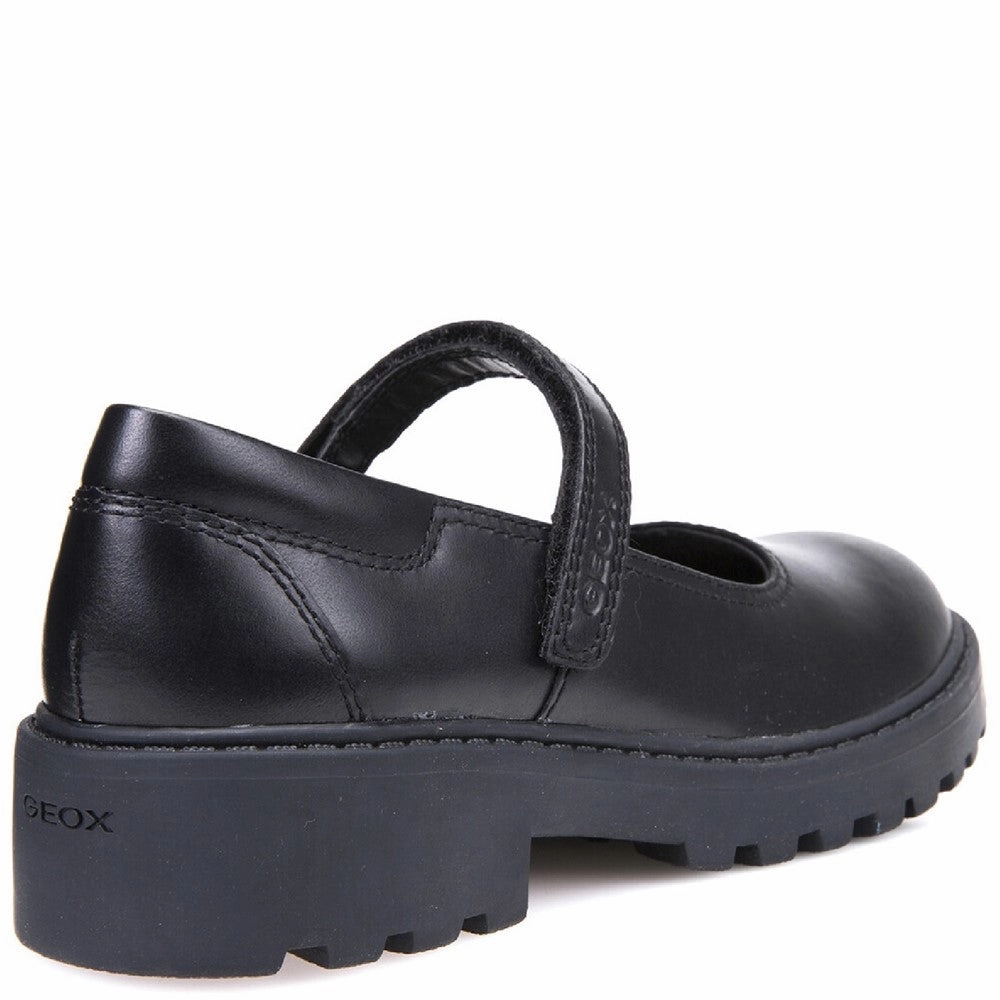 Geox J Casey G. P Touch Fastening School Shoes Size 6