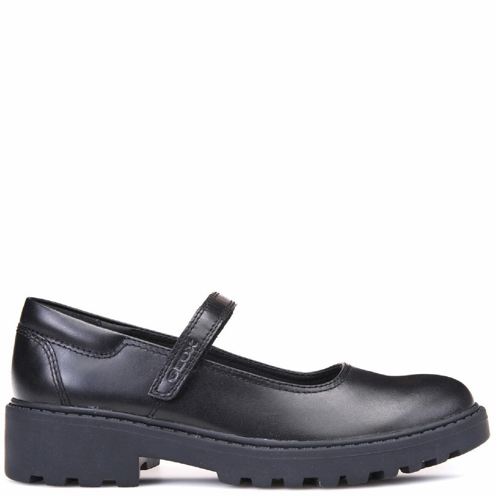 Geox J Casey G. P Touch Fastening School Shoes Size 6