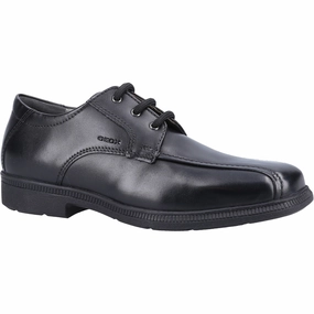 Waterproof Shoes For Yard Work Geox J Federico H Junior School Shoes