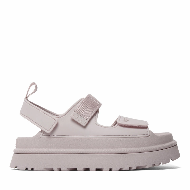 GOLDENGLOW Peep Toe High Heel Sandals