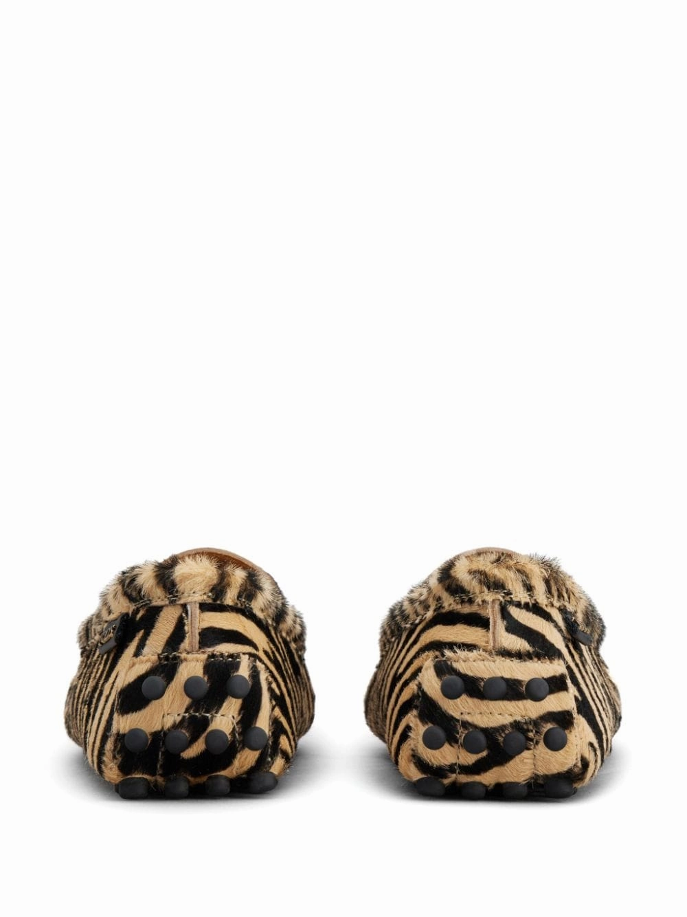 Iceberg Loafers GOMMINO ZEBRA MOTIF LOAFERS