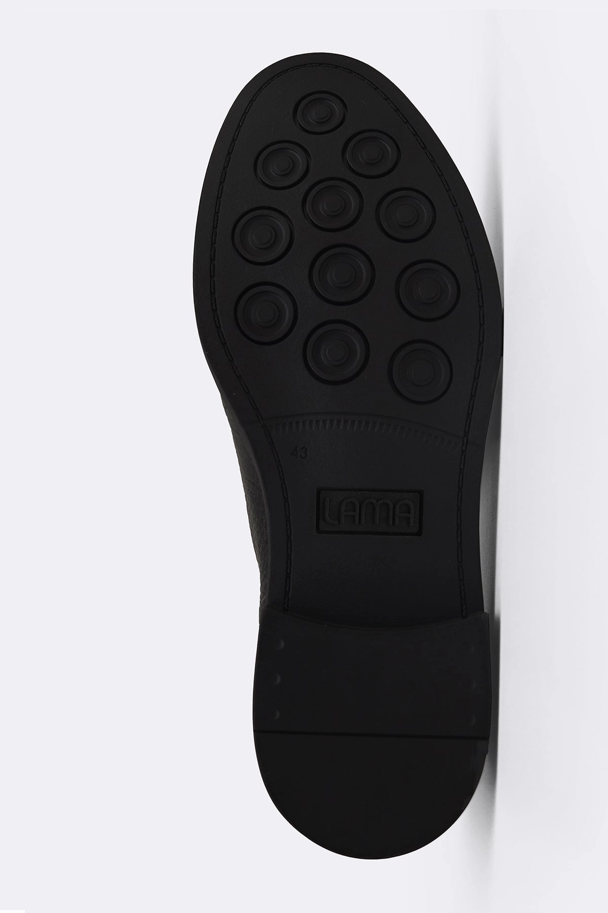 T Strap Loafers GRAINED LEATHER TASSEL LOAFERS