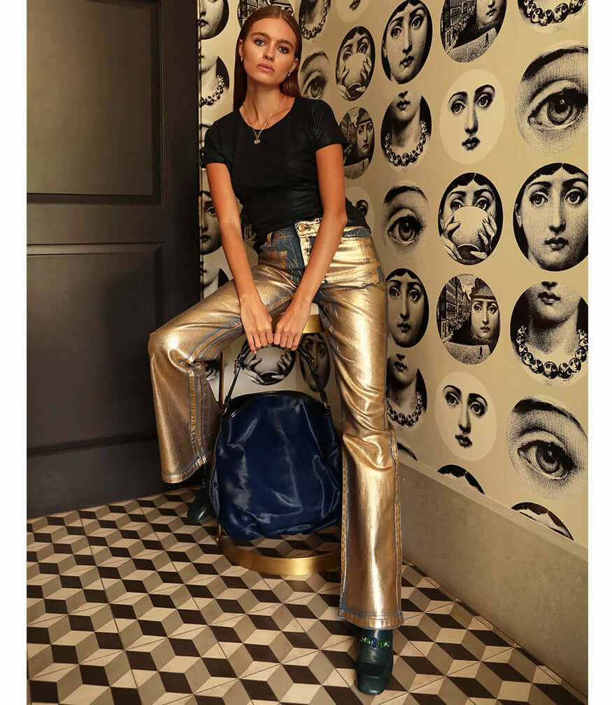 Green Leather Mid Heel Jeweled Loafer Loafers Narrow Feet