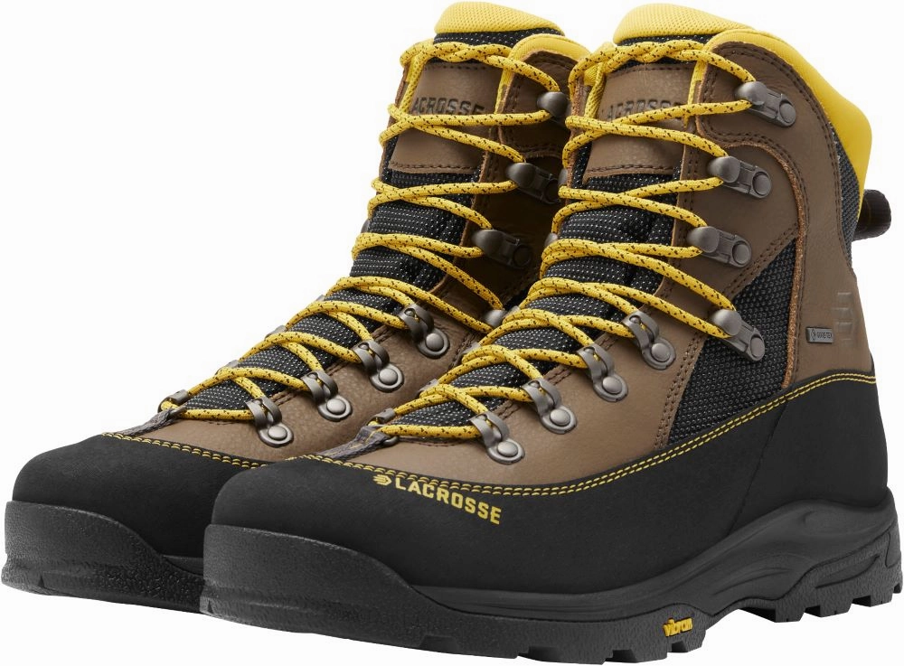 'LaCrosse' Men's 7" Ursa MS WP Hunting - Brown / Gold Reddit Best Hiking Shoes