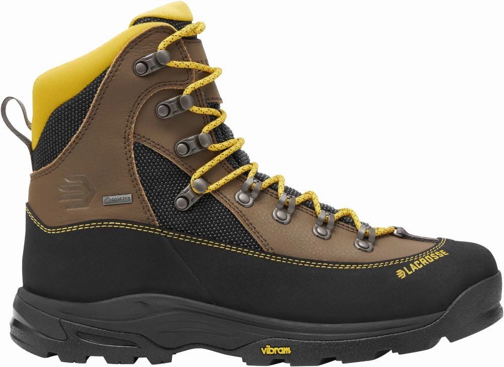 Hiking Shoes Shop Near Me 'LaCrosse' Men's 7" Ursa MS WP Hunting - Brown / Gold