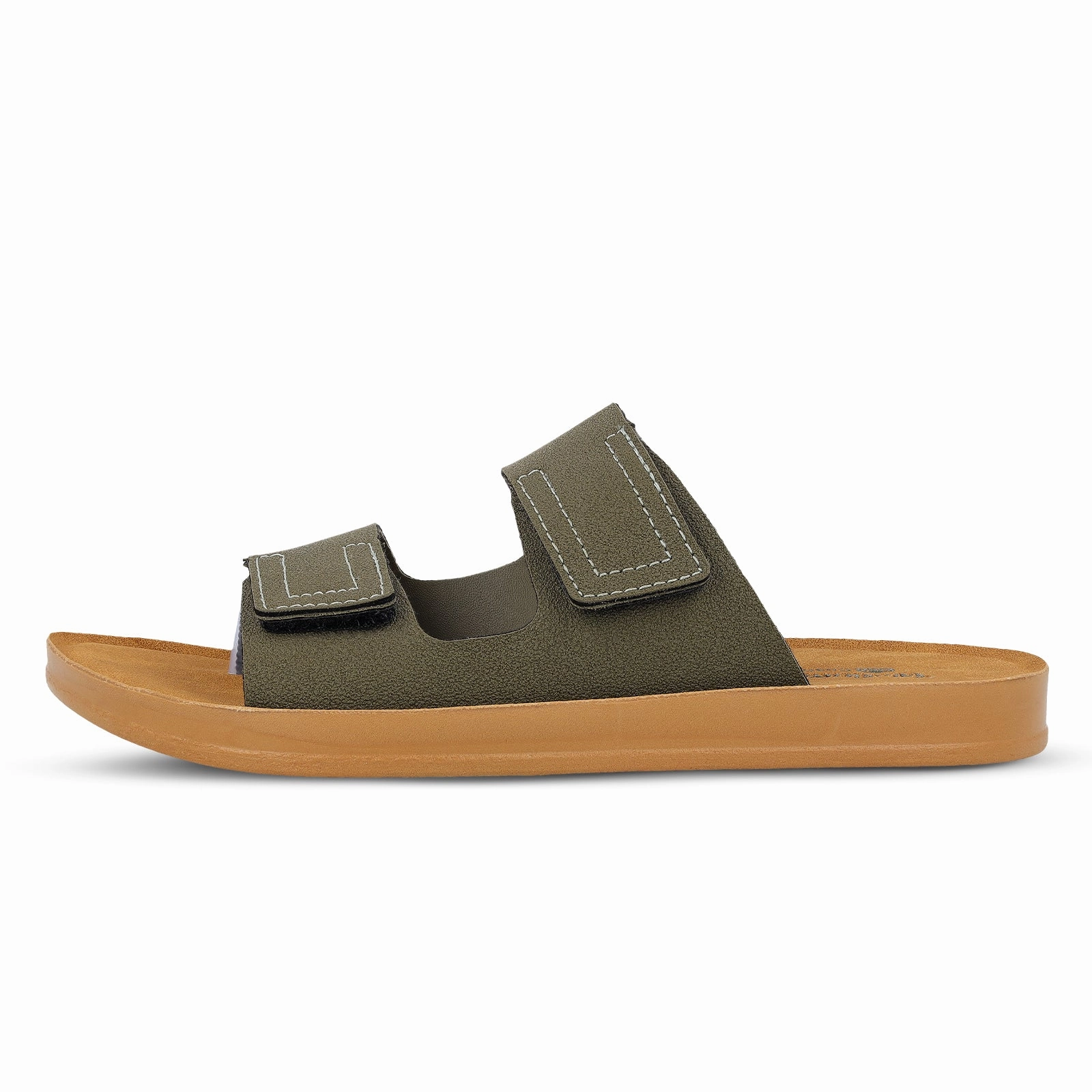Boy's Daily Wear Sandals - WBR53217 Olive Recovery Sandals