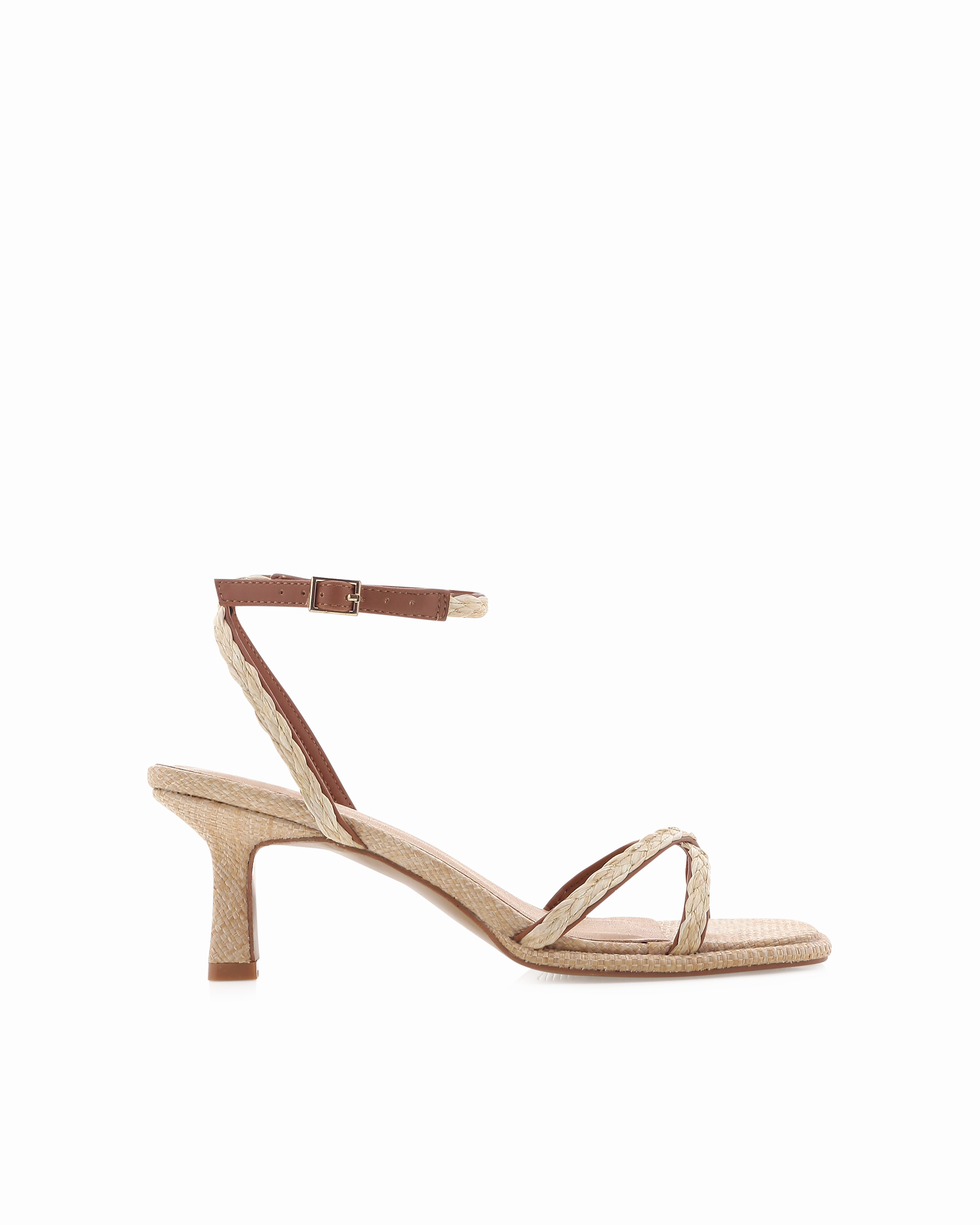 Harissa Heels - Natural Raffia