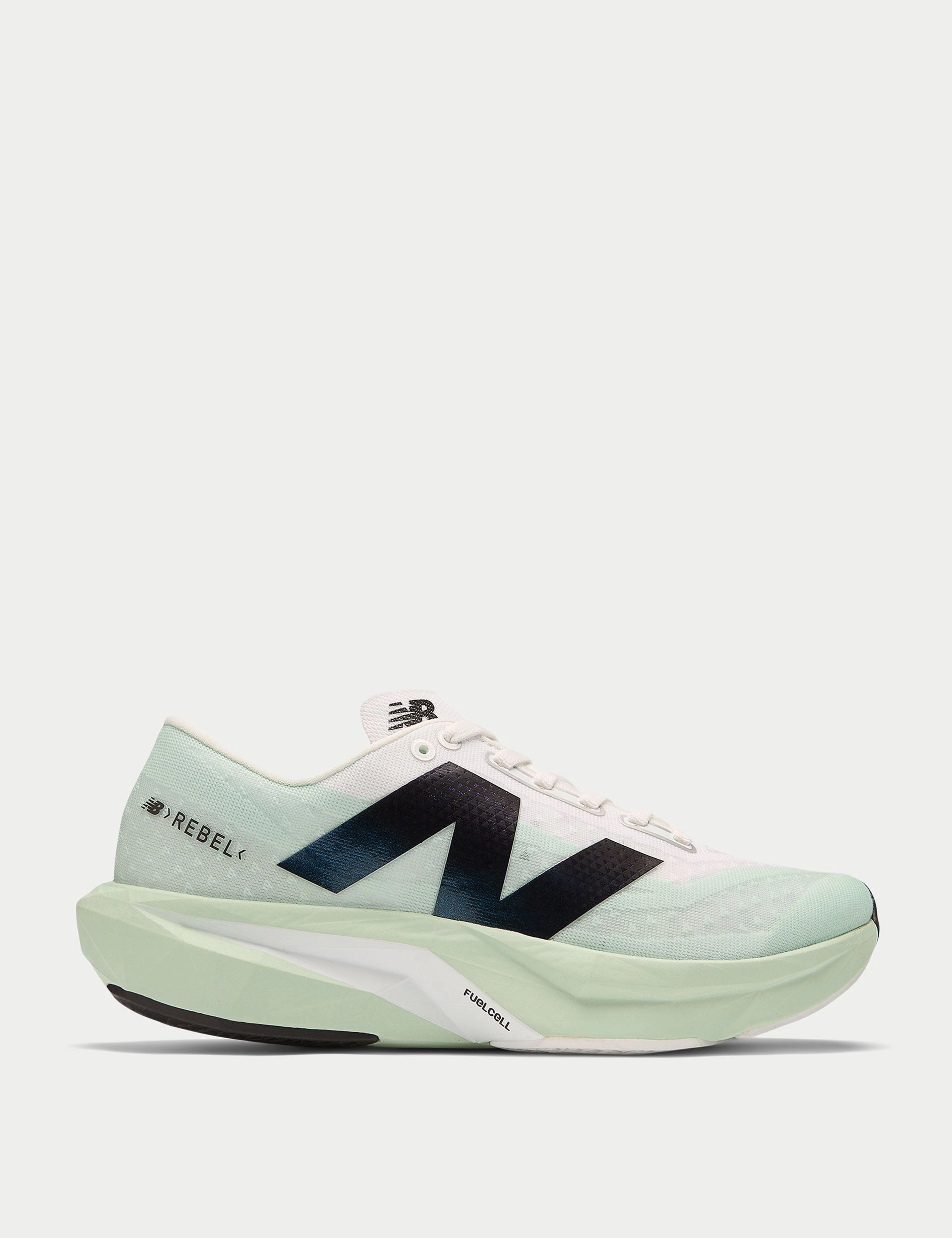 411 V2 New Balance FuelCell Rebel v4 Shoes - Clay Ash/White/Black