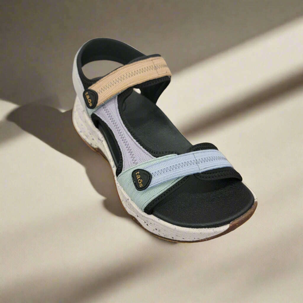 Sandals Grand Bahamian TAOS - SUPER SIDE - Retro Embossed Multi