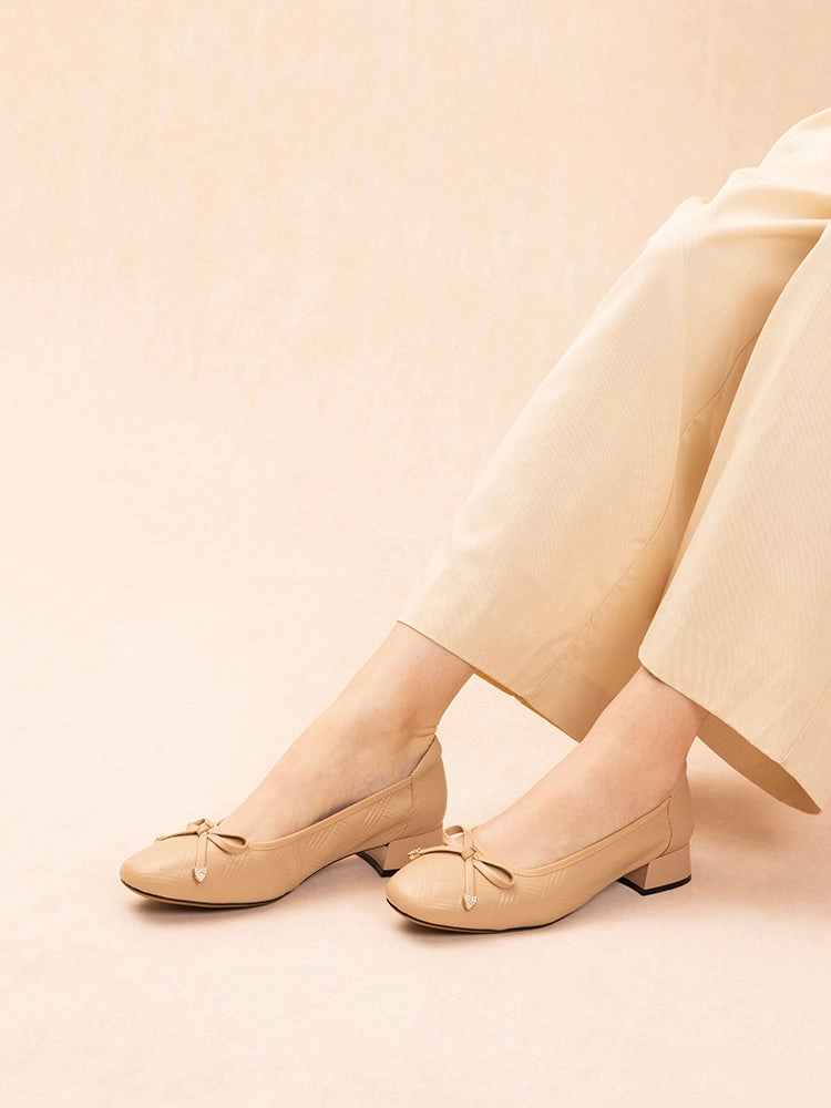 Hearts For You Low Block Heels