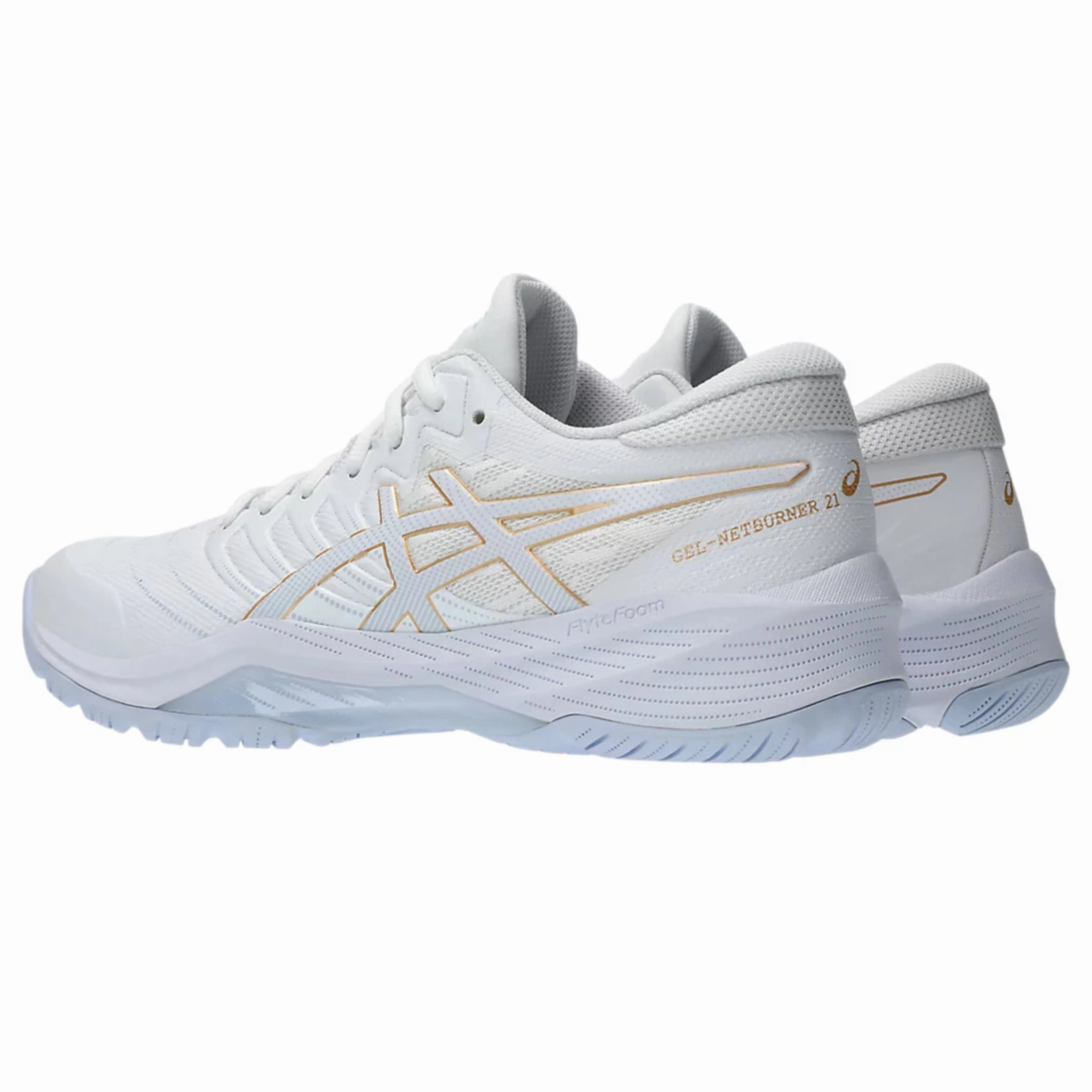 Asics 4e Width Shoes ASICS Gel-Netburner 21 Womens Netball Shoes