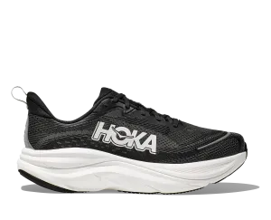 HOKA Men's Skyflow - BLACK / WHITE (Wide) Most Supportive Running Shoes