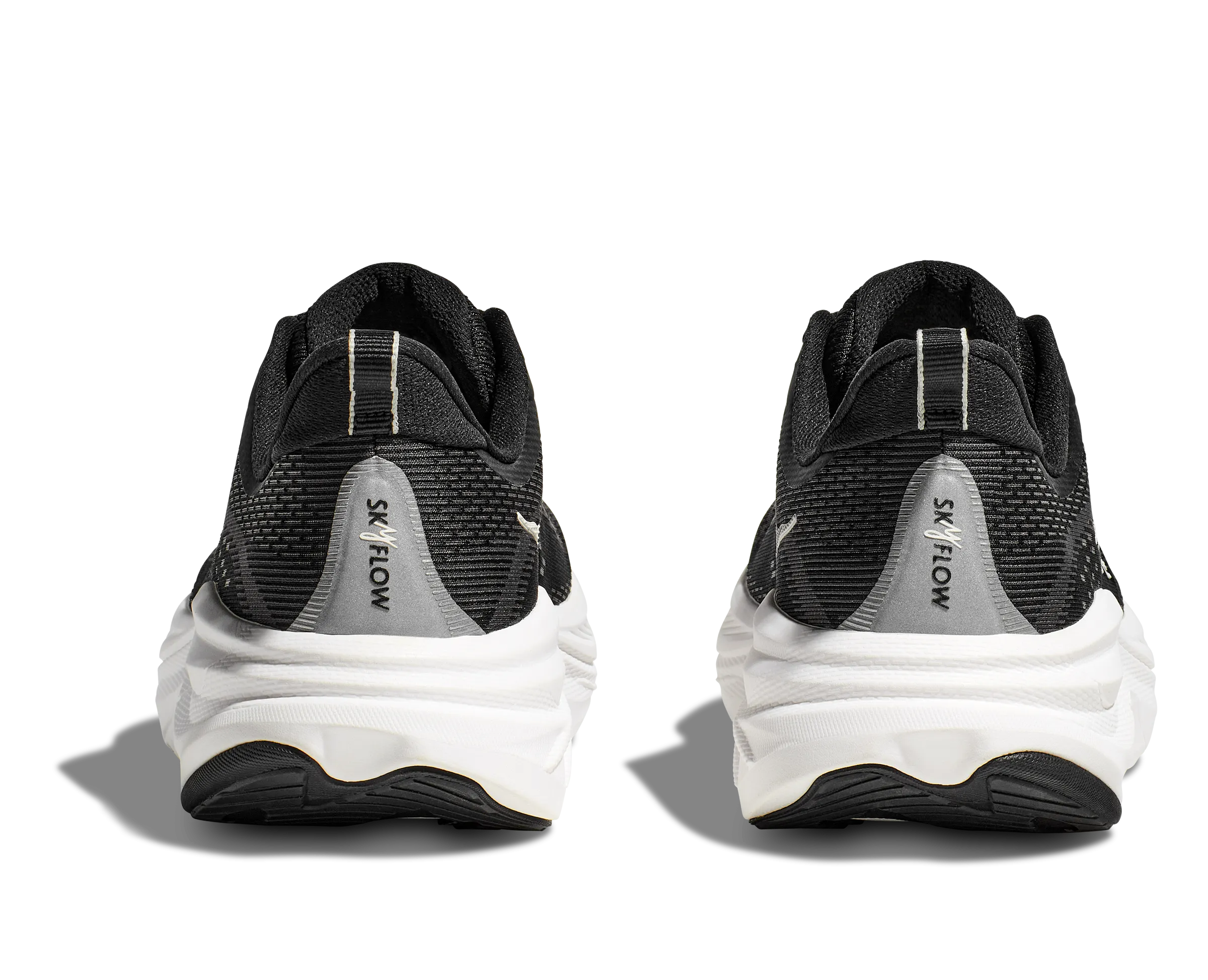 Running Shoe Comparison Chart HOKA Men's Skyflow - BLACK / WHITE (Wide)