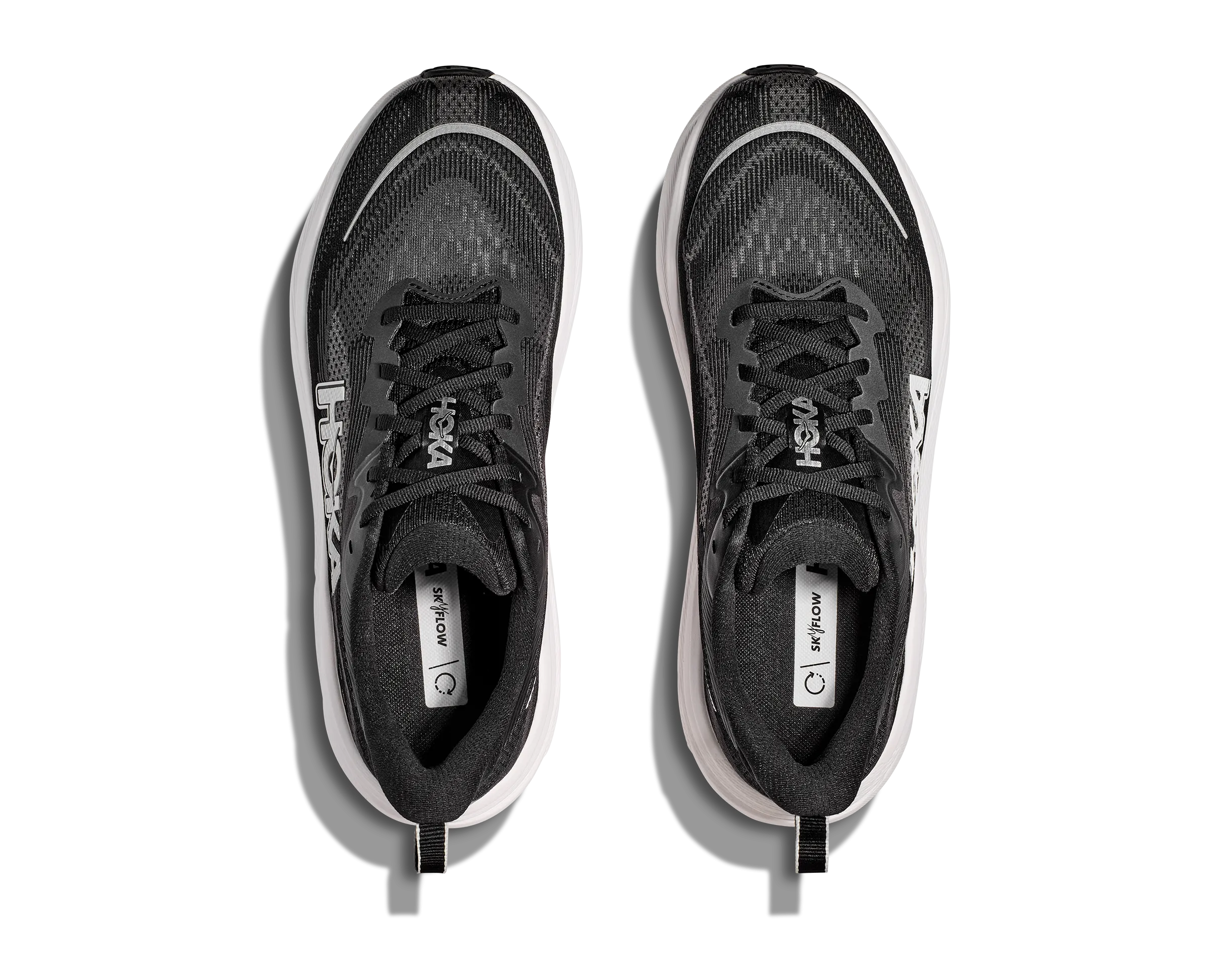 HOKA Men's Skyflow - BLACK / WHITE (Wide) Buy Shoes Running