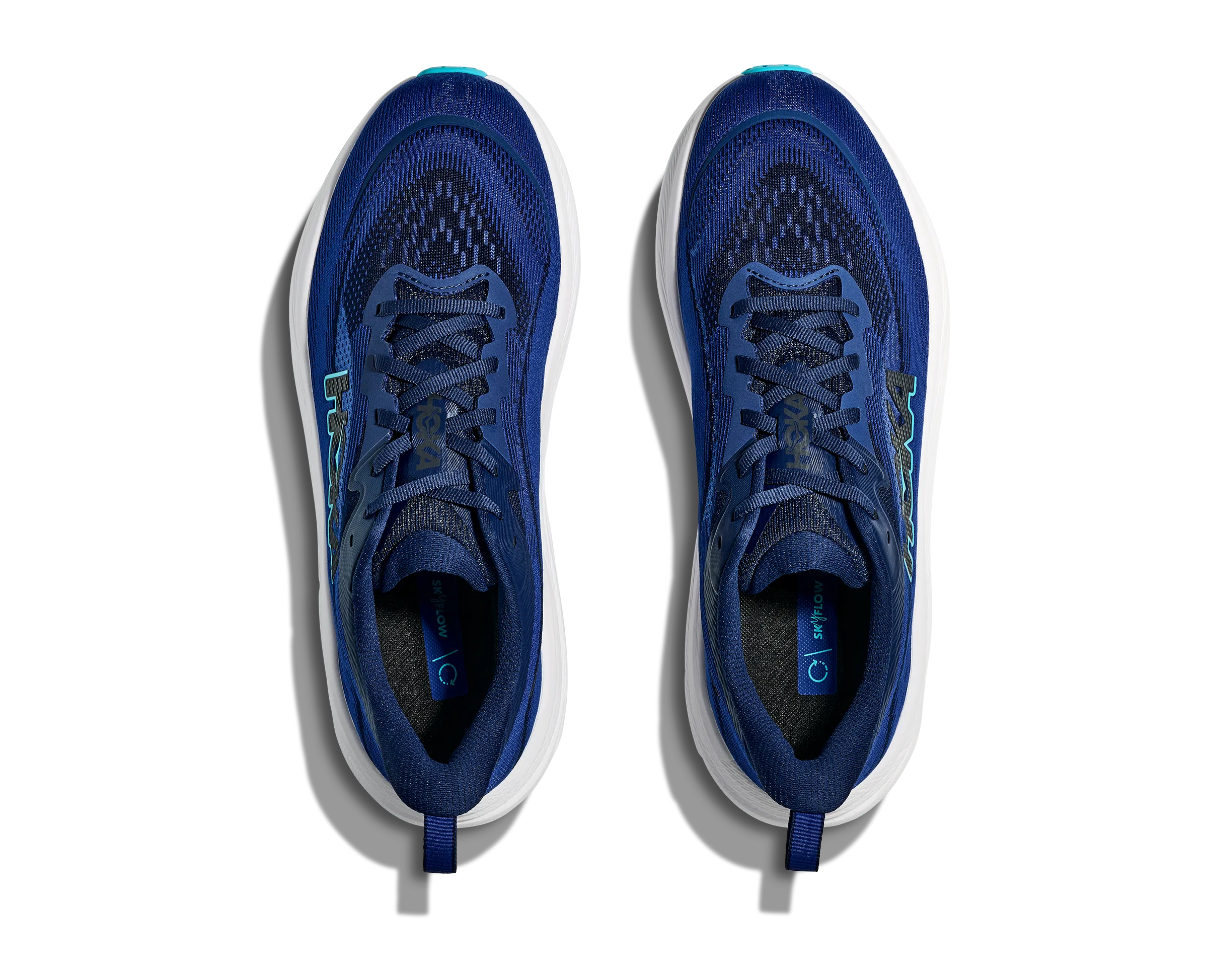 HOKA Men's Skyflow - MIDNIGHT BLUE / NIGHT SKY Ghost Max Cushion Neutral Running & Walking Shoe