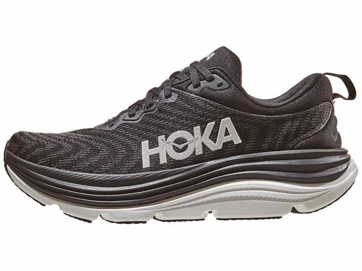 Flex Experience Run Road Running Shoes Hoka | Gaviota 5 | Women's | Black/White