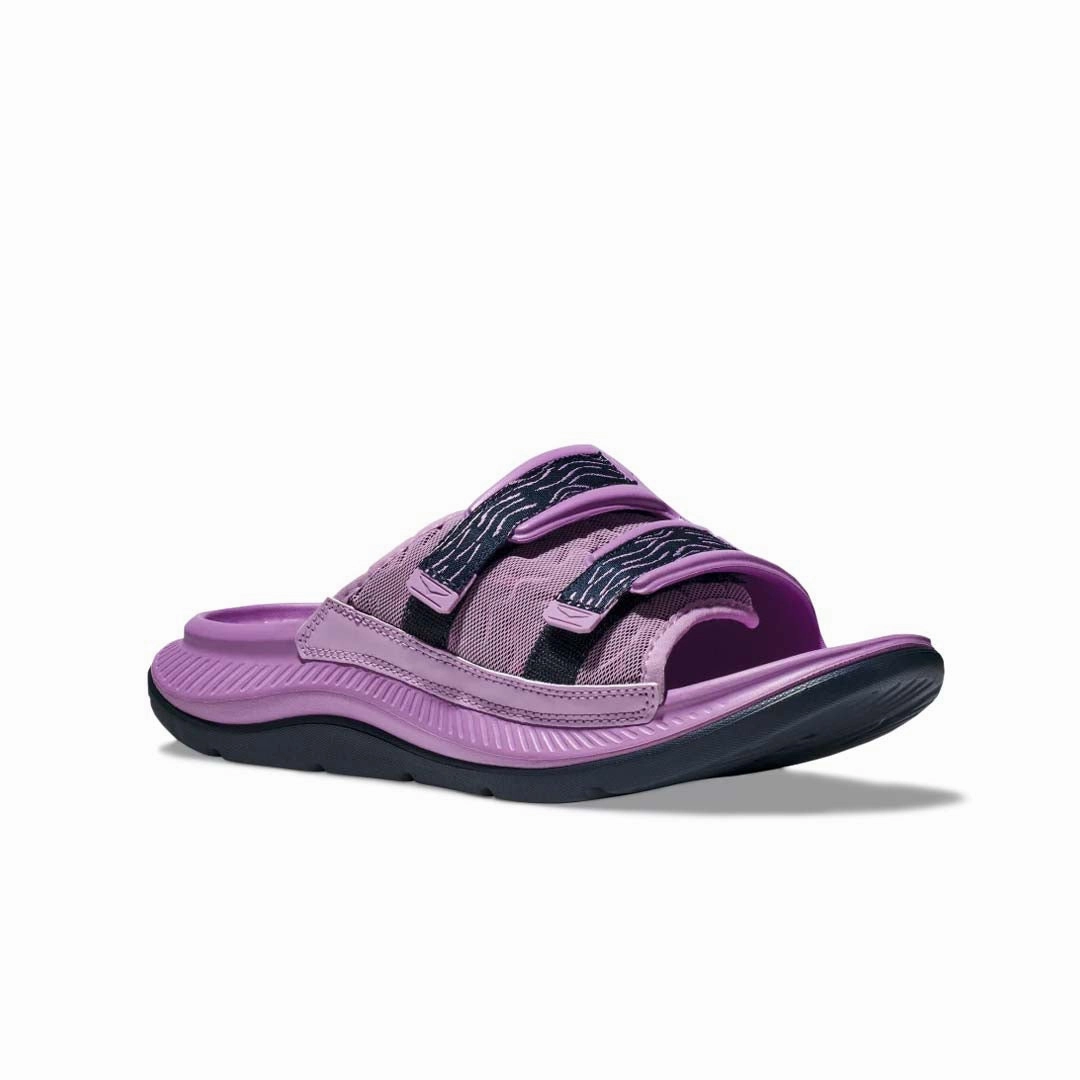 Leather Slip On Sandals HOKA - Unisex Ora Luxe Slides (1134150-VBOT)