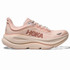 Contact Number Hoka Bondi 9 Women's Running Shoes Rose Latte Rose Cream