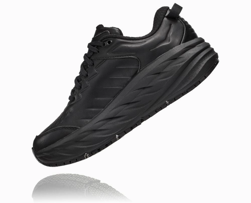 Shoes One Bondi 7 'HOKA' Women's Bondi SR - Black / Black (Wide)