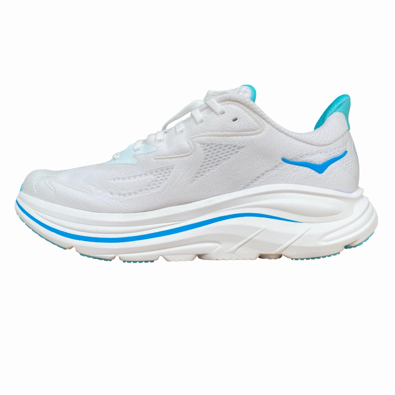 Hoka Clifton 10 1162030-WKY Scarpe Running Uomo Bianco Cielo Max Peroneal Tendonitis