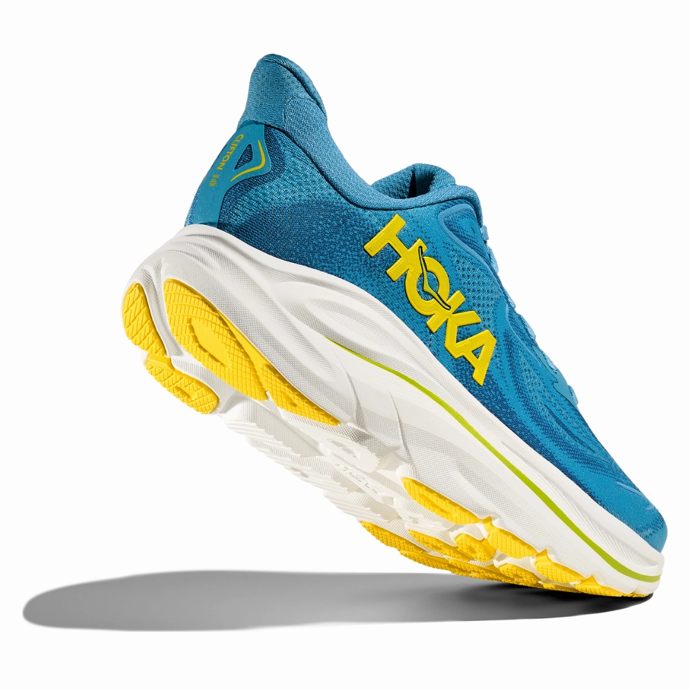 And Orthotics Hoka Clifton 10 Alpine Blue/Foggy Night Running Shoe (Men's)