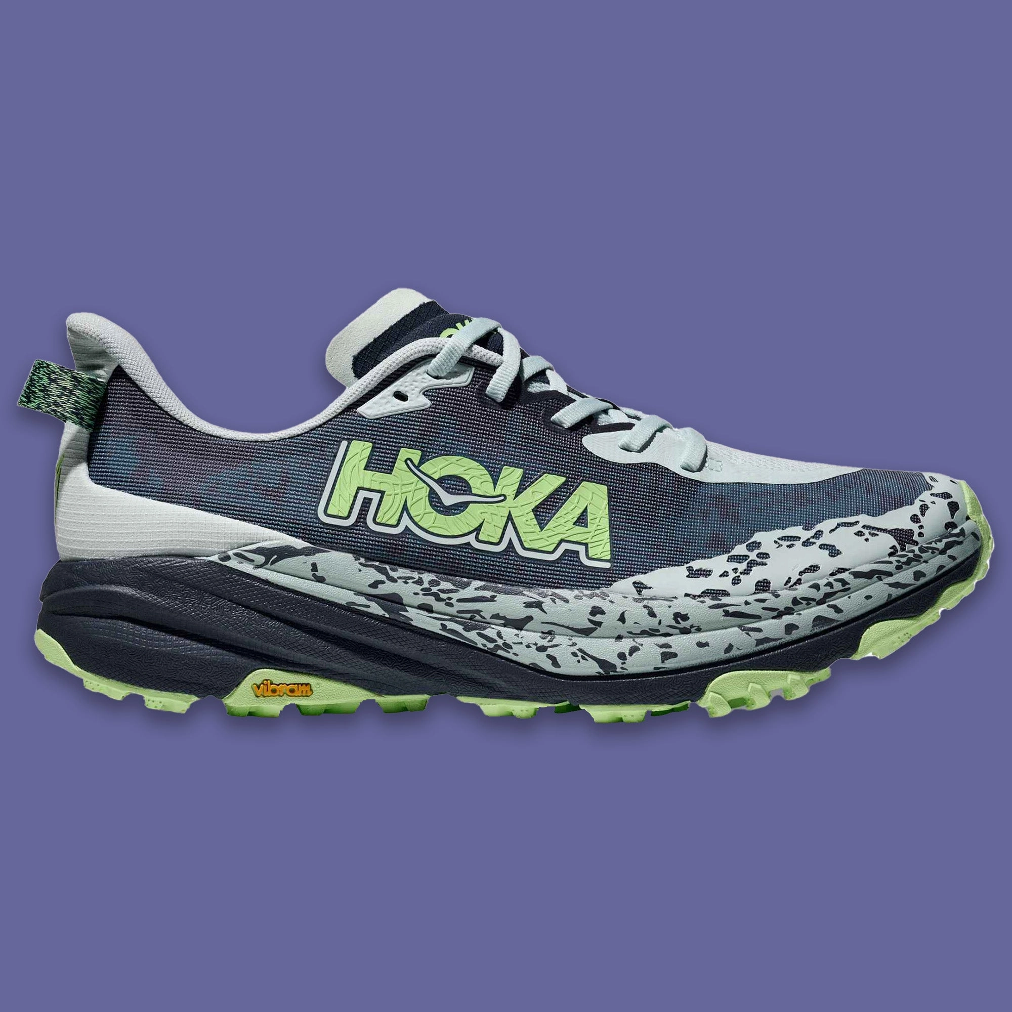 Men's Speedgoat 6 - High Cushioned Trail Running Shoes Lacing