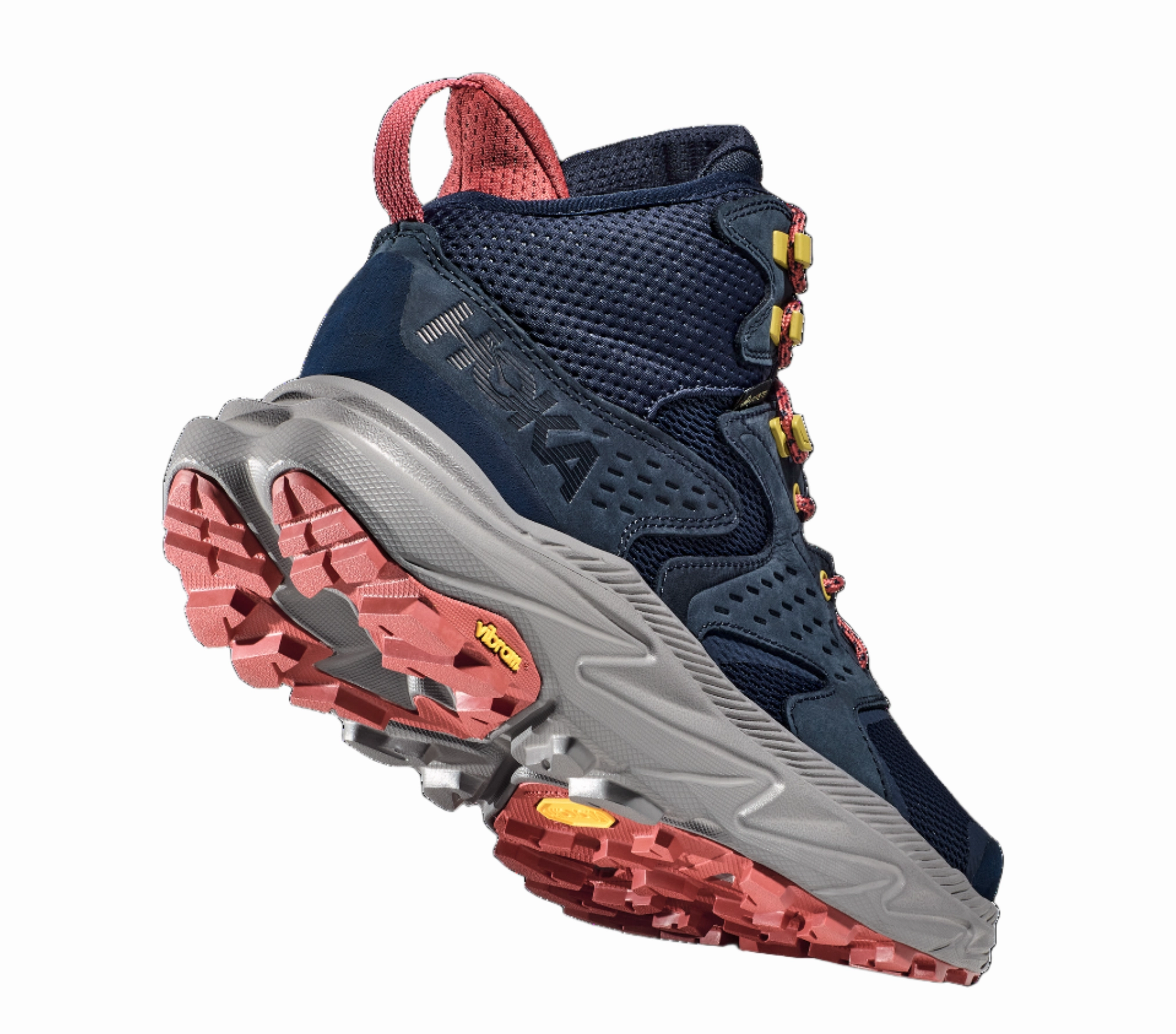 HOKA Men's Anacapa 2 Mid GORE-TEX Waterproof - Outer Space/Grey Best Shoes For Concrete