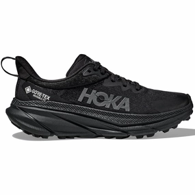 Best Shoes For Tennis Hoka Men's Challenger 7 GORE-TEX Trail Running Shoes Black / Black