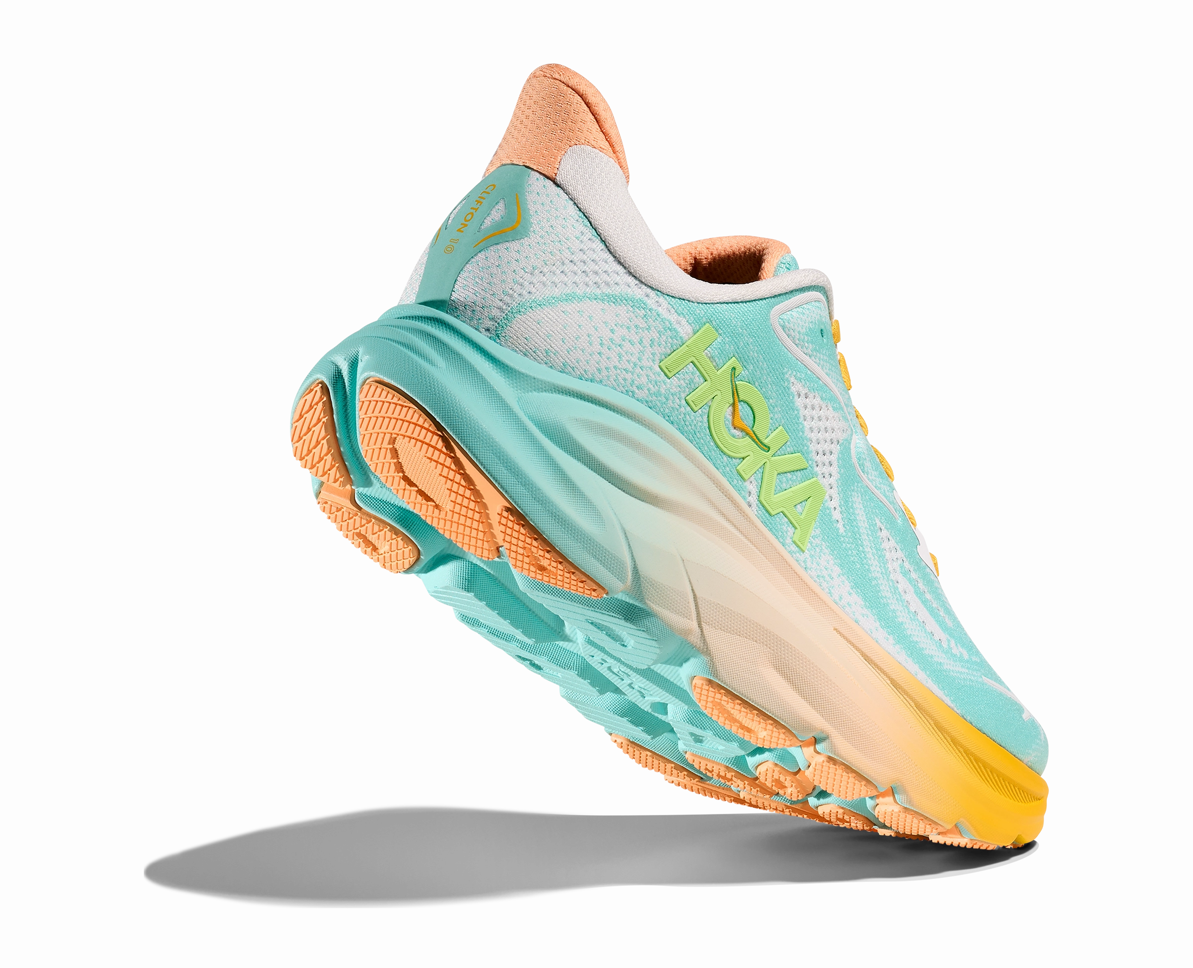 Running Shoes Return Policy HOKA Men's Clifton 10 - BLUE SPARK / WHITE