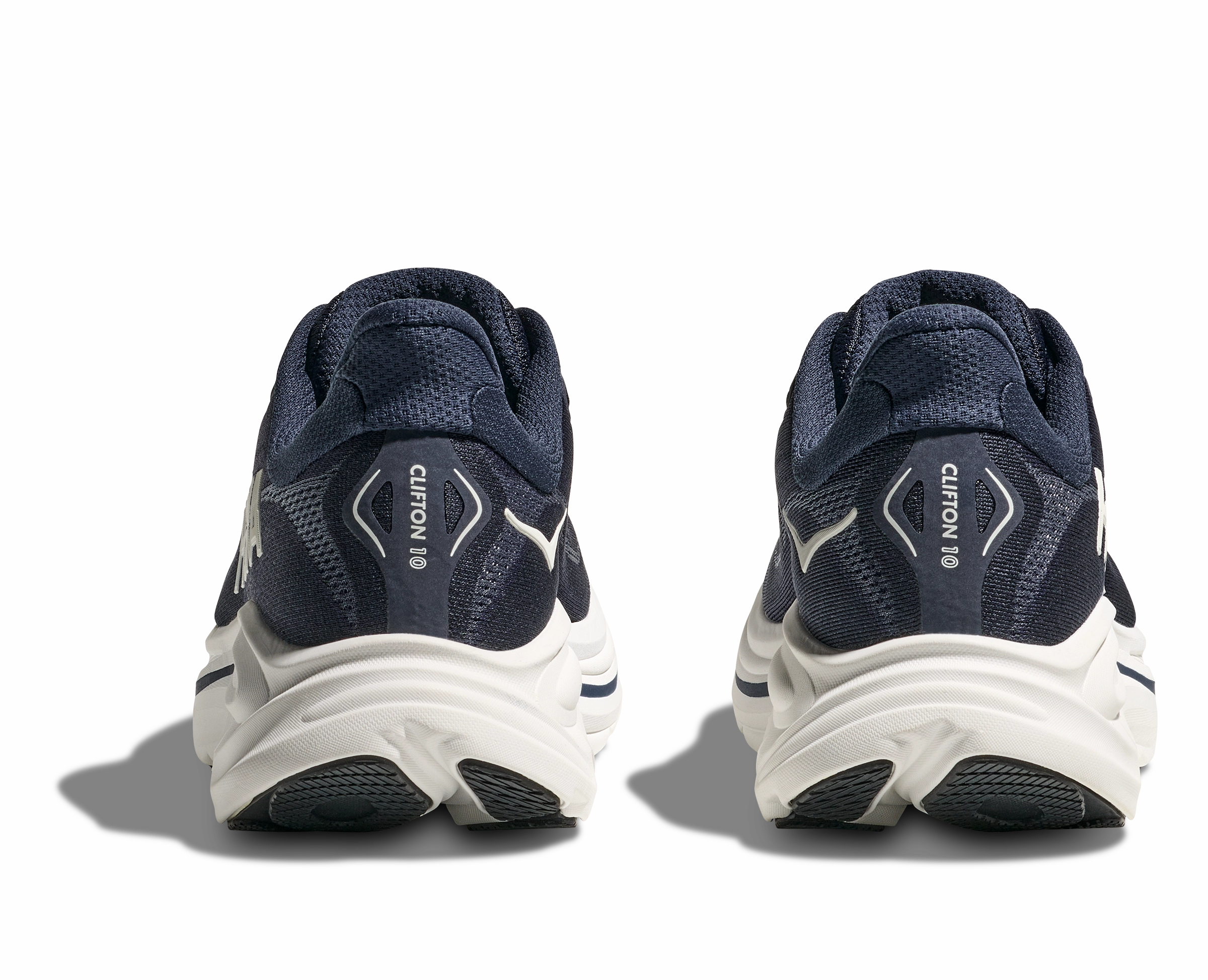 HOKA Men's Clifton 10 - NAVY / WHITE Training Shoes Vs Running Shoes
