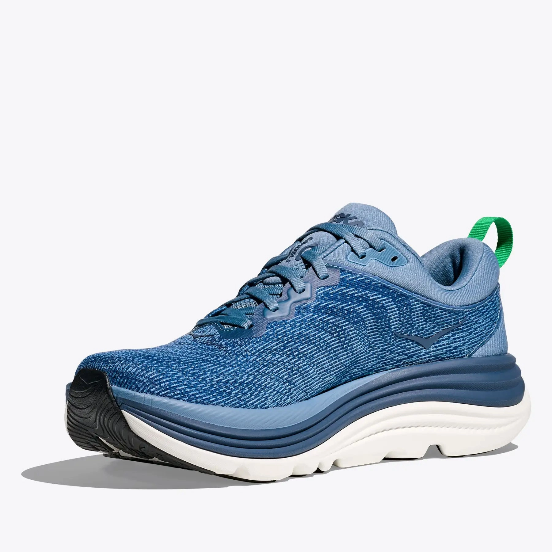 Hoka Men's Gaviota 5 Running Shoes Downpour / Thunder Cloud Who Sales Shoes