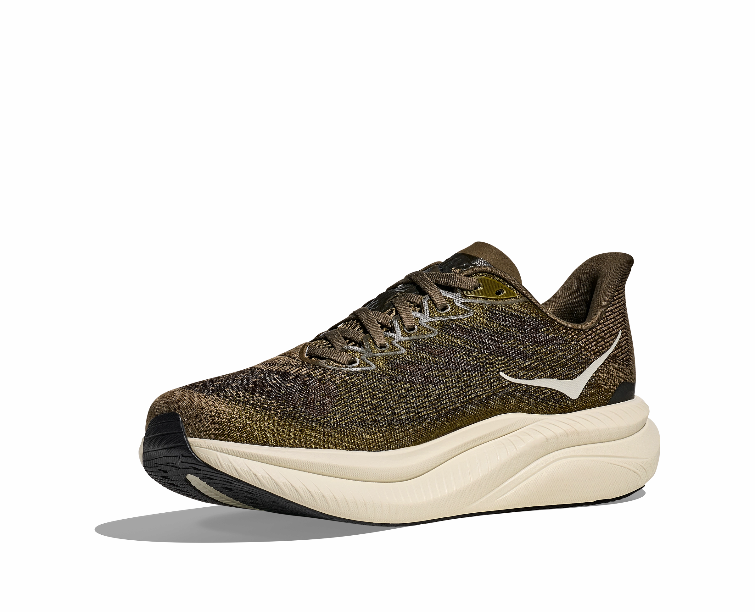 Revel 6 Neutral Running Shoe HOKA Men's Mach 6 - ANTIQUE OLIVE / TRUFFLE SALT