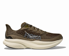 Mid Distance Running Shoes HOKA Men's Mach 6 - ANTIQUE OLIVE / TRUFFLE SALT