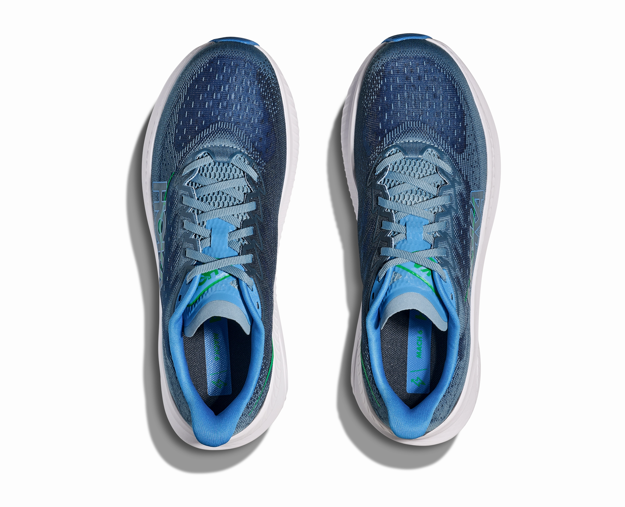 Navy Running Shoes HOKA Men's Mach 6 - DOWNPOUR / THUNDER CLOUD